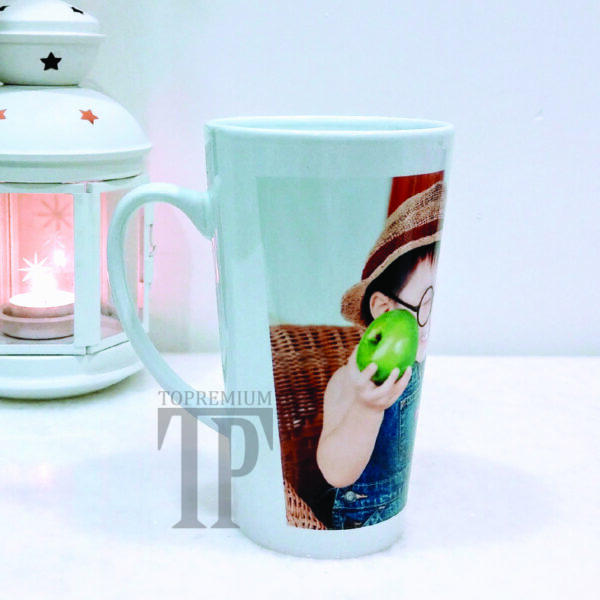 WHITE CONE MUG 17OZ
