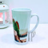 WHITE CONE MUG 17OZ