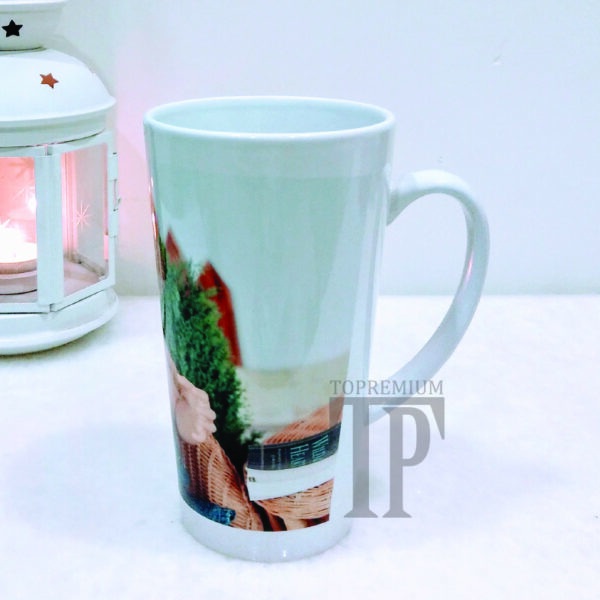 WHITE CONE MUG 17OZ