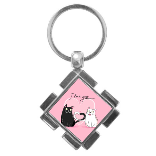 METAL KEYCHAINS - DIAMOND