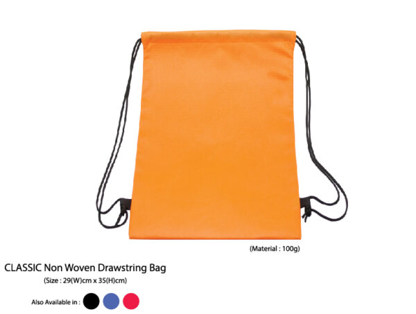 M Stylish Nylon Drawstring Bag