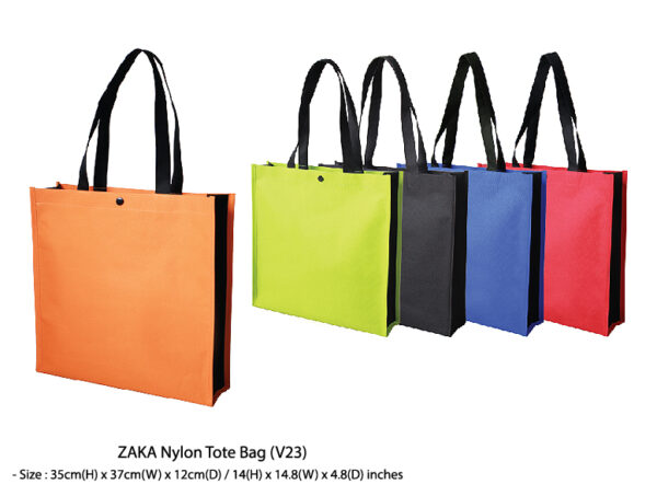 M ZAKA Nylon Tote Bag (V23)
