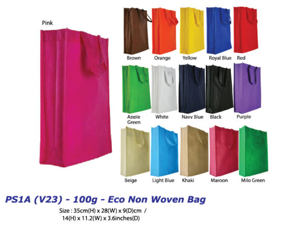 image (3) M - Eco Non Woven Bag PS1 (V23) - 100g