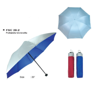 Y FSC20-2 - SILVER COATED UMBRELLA