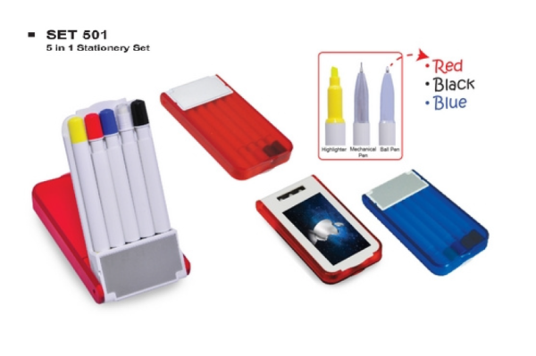 Y 501 - 5 IN 1 STATIONERY SET