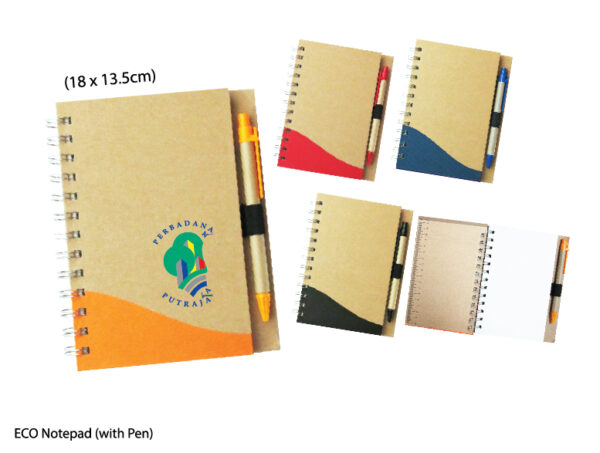 M ECO Notepad (with Pen)