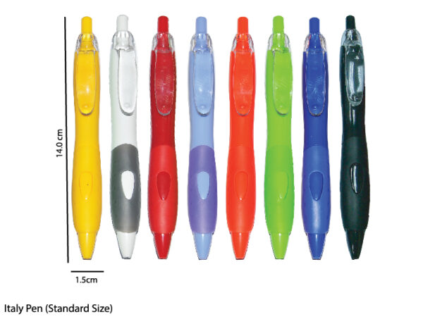 M PLASTIC ITALY PEN (STANDARD SIZE)