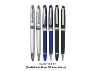 M METAL MACHO ROLLER BALLPEN & BALLPEN