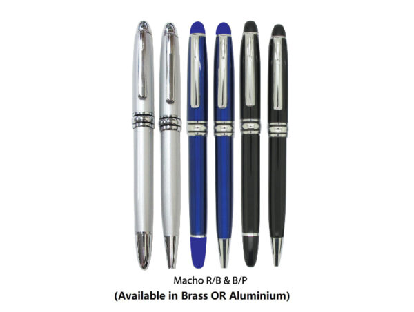 M Metal Macho Roller Ballpen & Ballpen