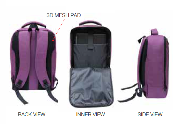 B Exclusive Laptop Backpack Bag LT12