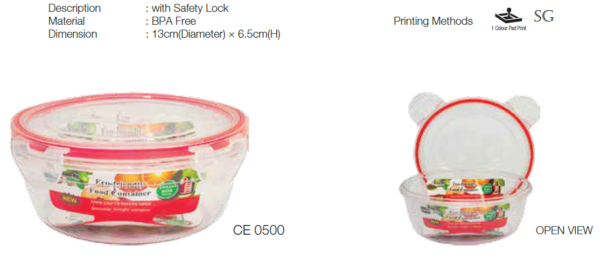 B CE05 - CATERING EQUIPMENT SET WITH SAFETY LOCK