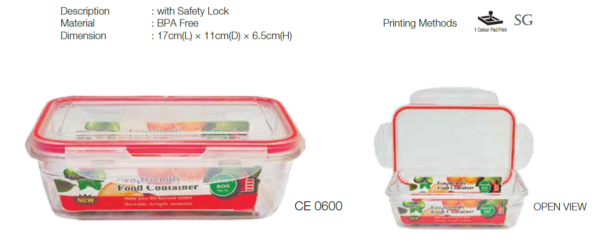 B CE06 - CATERING EQUIPMENT SET WITH SAFETY LOCK