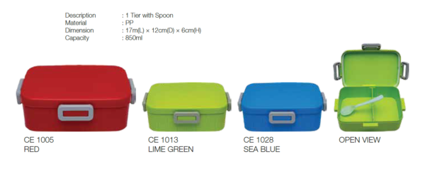 B CE10 - CATERING EQUIPMENT SET STAINLESS STEEL 1 TIER WITH SPOON