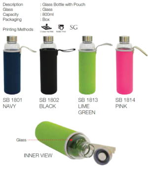 SB18 B SB18 - GLASS BOTTLE