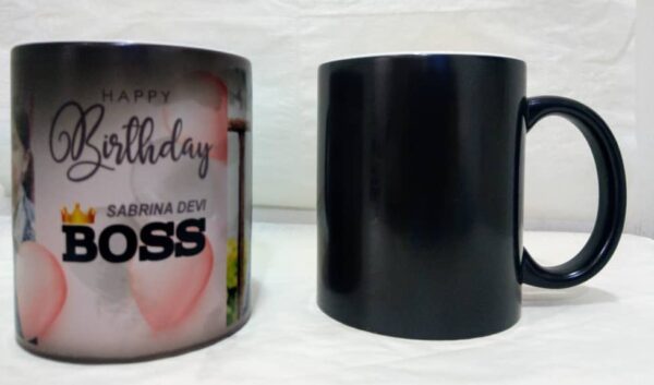 Magic Mug 2 MAGIC MUG 11OZ - BLACK GLOSSY