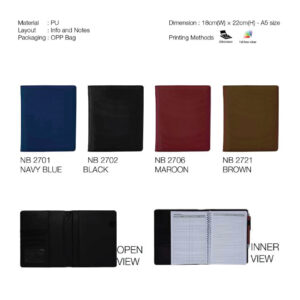 B PU ORGANIZER - NB27