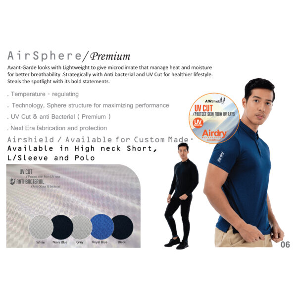AIRDRY AIR SPHERE PREMIUM - ADULT AIRDRY 100% MICROFIBER