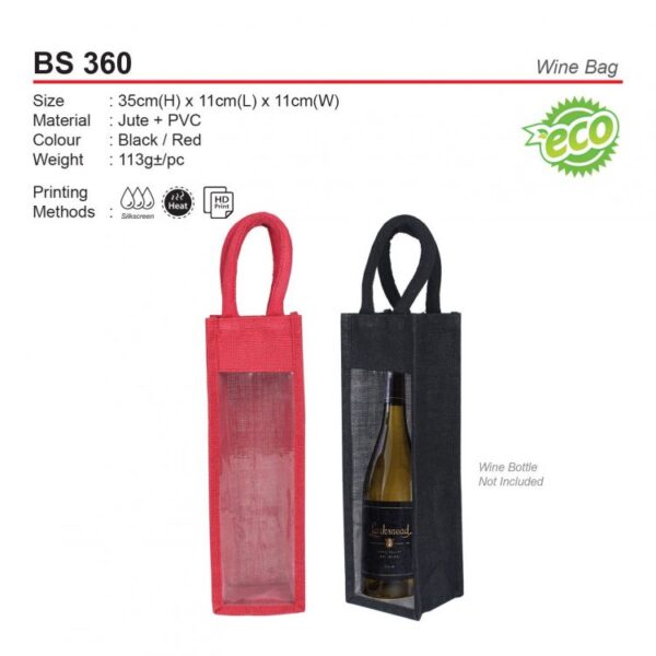 AD BS 360 WINE BAG