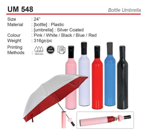 AD UM 548 BOTTLE UMBRELLA