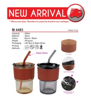 M 4483 Glass Cup AD M 4483 GLASS CUP