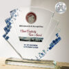 T EXCLUSIVE CRYSTAL PLAQUE - 3087