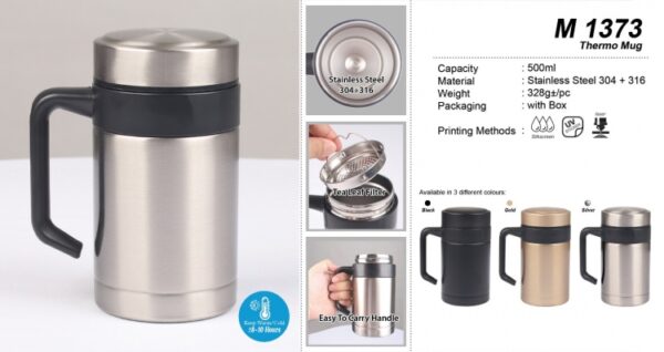 M 1373 Thermo Mug AD M 1373 THERMO MUG