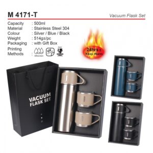 M 4171-T Vacuum Flask Set.4 AD M 4171-T VACUUM FLASK SET
