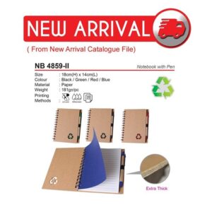 AD NB 4859-II NOTEBOOK WITH PEN