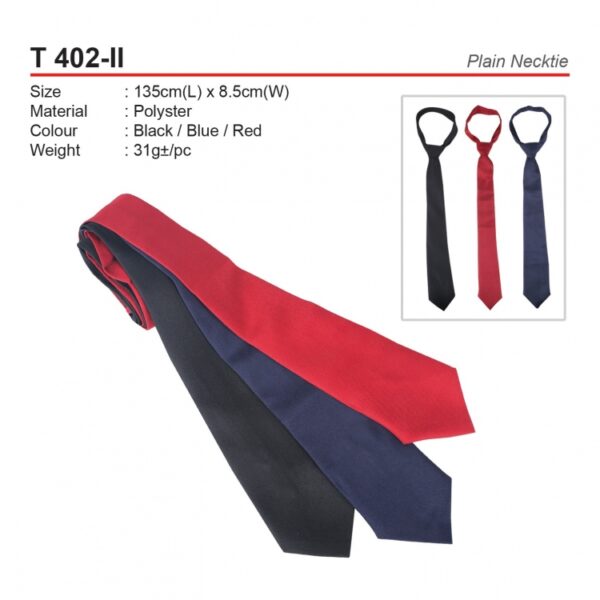 AD T 402-II Plain Necktie