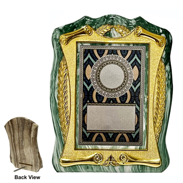 T MODERN WOODEN PLAQUE -  7461