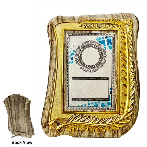 T Modern Wooden Plaque -  7462