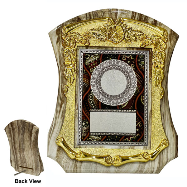 T Modern Wooden Plaque -  7463