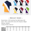 ENZO - 2572 CUT & SEW POLO T-SHIRT