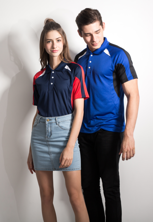ENZO - 2724 UNBALANCE CUT POLO