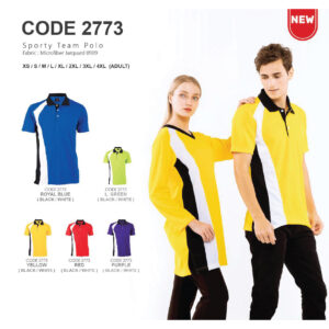 ENZO - 2773 SPORTY TEAM POLO / 8073 SPORTY TEAM MUSLIMAH