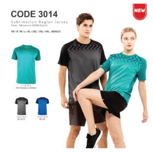 ENZO - 3014 SUBLIMATED REGLAN JERSEY