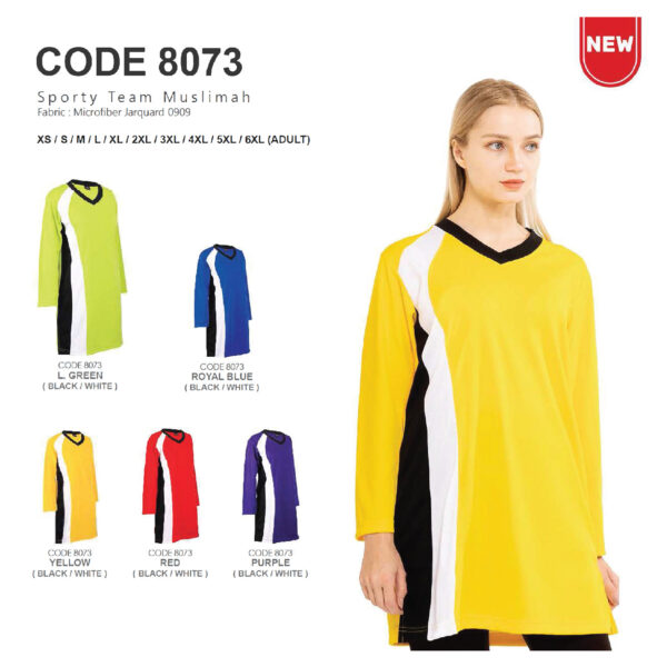 ENZO - 2773 SPORTY TEAM POLO / 8073 SPORTY TEAM MUSLIMAH