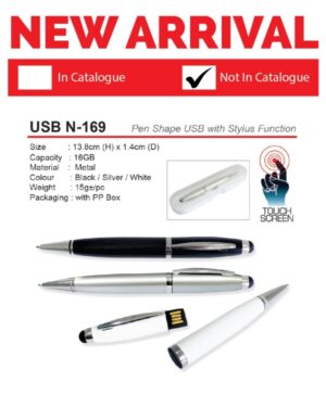 AD USB N-169 PEN SHAPE USB WITH STYLUS FUNCTION