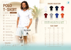 ULTIFRESH - BPT01 BEAM PREMIUM COTTON POLO T-SHIRT (UNISEX)