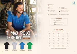 ULTIFRESH - UDF19 ULTIFRESH CONTRAST T MAX POLO T-SHIRT (UNISEX) 160GSM