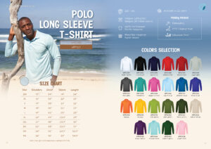 ULTIFRESH - UDF27 ULTIFRESH  PERFORMANCE POLO LONG SLEEVE T-SHIRT (UNISEX) 160GSM