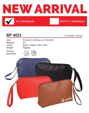 BP 4023 Cosmetic Pouch AD BP 4023 COSMETIC POUCH
