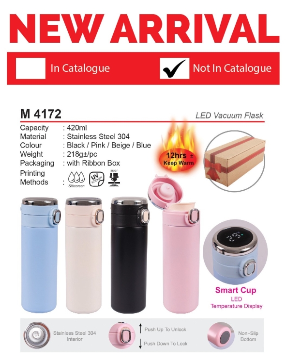 AD M 4172 LED VACUUM FLASK
