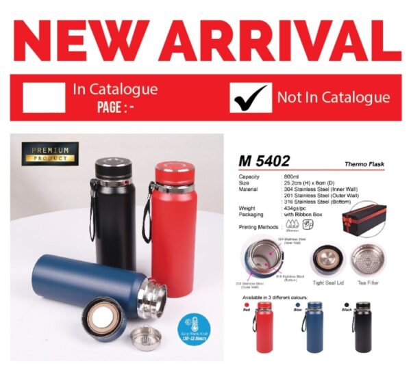 M 5402 Thermo Flask AD M 5402 THERMO FLASK