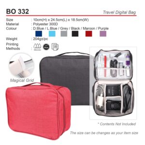 BO 332 Travel Digital Bag AD BO 332 TRAVEL DIGITAL BAG