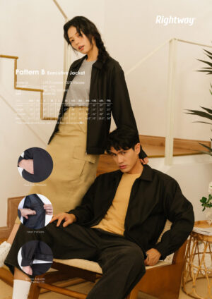 RIGHTWAY - PATTERN B EXECUTIVE JACKET (260GSM)