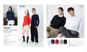 GILDAN - 88000 ADULT CREWNECK SWEATSHIRT (285GSM)
