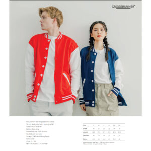 CROSSRUNNER - CRJ1100 VARSITY JACKET