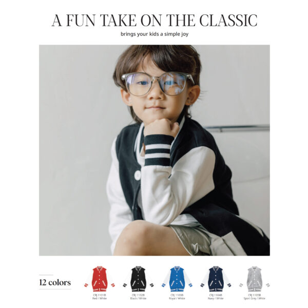 CROSSRUNNER - CRJ1100B YOUTH VARSITY JACKET