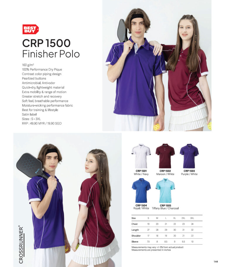 CRP1500 (2025) CROSSRUNNER - CRP1500 FINISHER POLO
